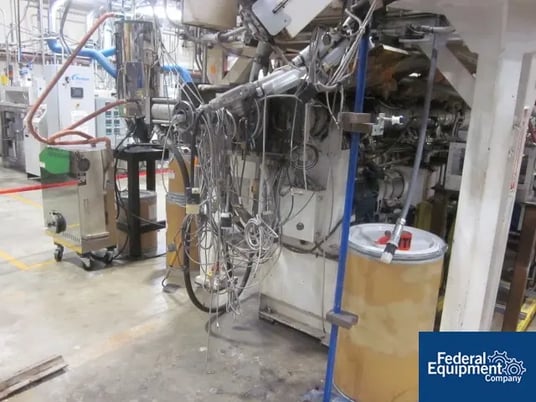 54" Welex, 5 Layer Extrusion Sheet Line, 10-150 mil thick sheets, 3.5" extruder - Image 7