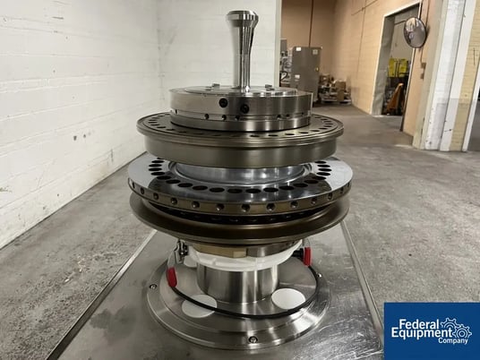 Fette #2090-36i, Tablet Press Turret, 36 Station, B tooled, keyed upper, w/ cams & die cart - Image 7