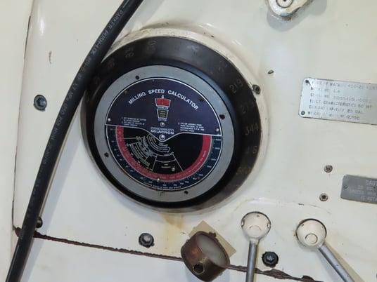 Cincinnati Milacron #450-20 dual- power, 20" x 86-1/2"table, 50 HP spindle motor, 42" X, 18" Y, 16" Z - Image 6