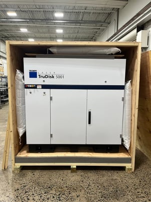 Trumpf #TruLaser-5030, fiber laser, 5000 watts, 5' x10'tbl., refurbished TruDisk 5001, LMC ready, 120" X, 60" - Image 5