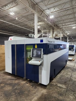 Trumpf #TruLaser-5030, fiber laser, 5000 watts, 5' x10'tbl., refurbished TruDisk 5001, LMC ready, 120" X, 60" - Image 6