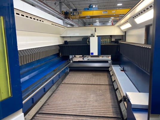 Trumpf #TruLaser-5030, fiber laser, 5000 watts, 5' x10'tbl., refurbished TruDisk 5001, LMC ready, 120" X, 60" - Image 8