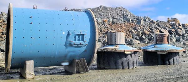 9' x 12' Allis-Chalmers, Regrind Ball Mill, 500 HP Motor - Image 1