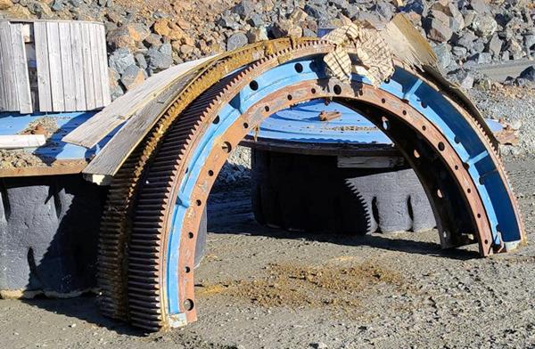 9' x 12' Allis-Chalmers, Regrind Ball Mill, 500 HP Motor - Image 4