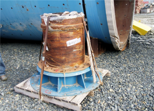 9' x 12' Allis-Chalmers, Regrind Ball Mill, 500 HP Motor - Image 5