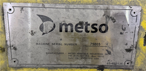 11.5' x 22' Metso, Ball Mill, 1100 KW - Image 2