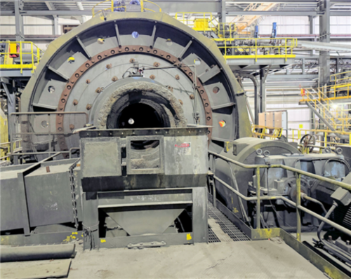 11.5' x 22' Metso, Ball Mill, 1100 KW - Image 6