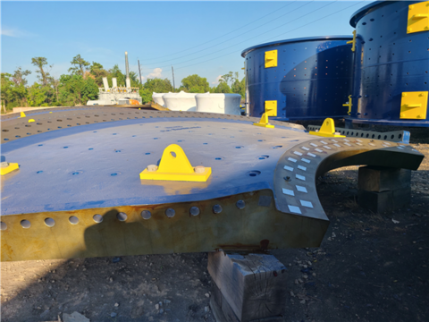 36' x 17' Flsmidth, Sag Mill system, 18,355 HP, ABB Wrap Around Dr, liner & tooling packages, jack, screen - Image 9