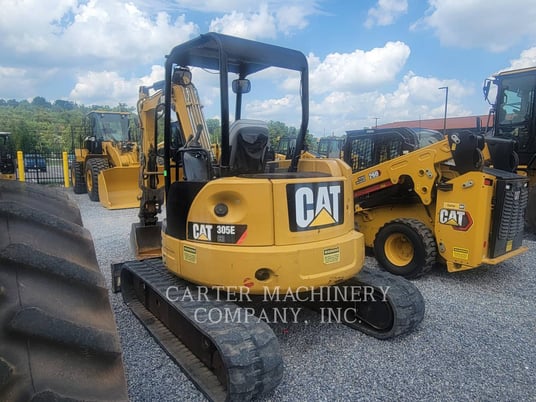 Cat 305 E CR, Mini Excavator, 1741 hours, S/N: XFA03418, 2014 - Image 4