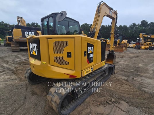 Cat 308CR, Mini Excavator, 2847 hours, S/N: GG801823, 2020 - Image 3