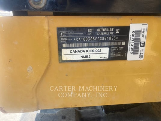 Cat 308CR, Mini Excavator, 2847 hours, S/N: GG801823, 2020 - Image 6