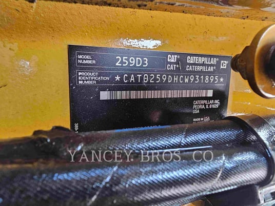 Cat 259D3, Skid Steer Loader, 481 hours, S/N: CW931895, 2024 - Image 6