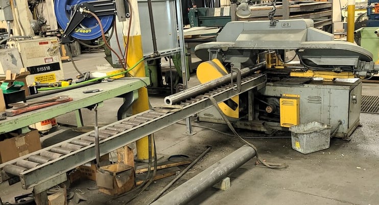 10" x 16" Milford, automatic horizontal band saw, 10" rounds - Image 1