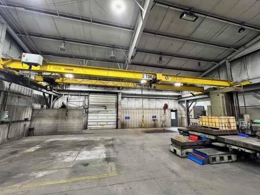 2 Ton, R & M, 46' 9" span, 20' lift, class D, pendant, 460 V., 2017, Qty 2 Available [#2602] - Image 1