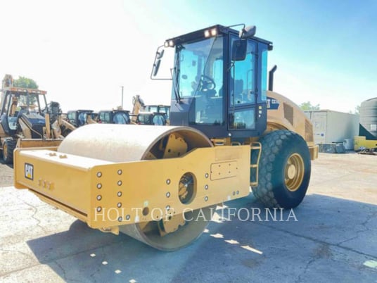 Caterpillar CS74B, Vibratory Single Drum Smooth, 1662 hours, S/N: CS400112, 2017 - Image 1