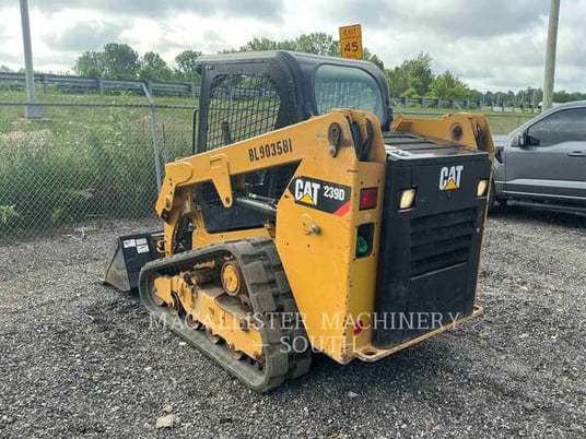Caterpillar 239D, Track Loader, 1200 hours, S/N: BL903581, 2019 - Image 4