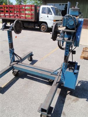 750 lb. Welding Positioner, motor driven power headstock, roller base, Tag #15431 - Image 1