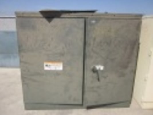 112.5 KVA 13800 Primary, 208Y/120 Secondary, General Electric, Oil, Outdoor, #LT4412 - Image 1