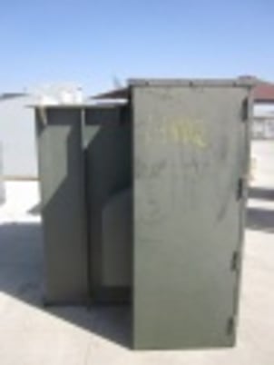 112.5 KVA 13800 Primary, 208Y/120 Secondary, General Electric, Oil, Outdoor, #LT4412 - Image 4