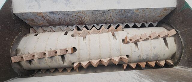 Eldan #1200, high speed, single shaft heavy granulator, 48" rotor, 15 flying & 6 static knives - Image 2