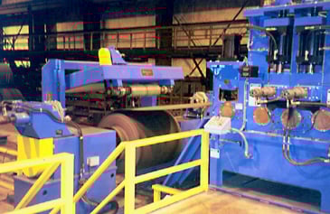 75" x 0.625" Braner, Slitting Line, 90,0000 lbs., 20-24" ID coil, 76" outside dimension coil, 2009 - Image 1