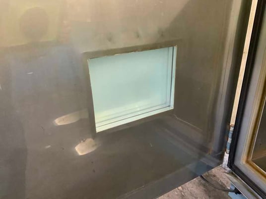 19-1/4" width x 22" H x 20-1/4" L Tenney oven, 350&deg;, 8" x 6" viewing window, 110/220 V. - Image 4