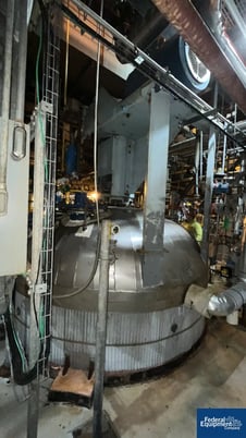 5000 gallon 3V Tech #BE5000, Glass Lined Reactor, 90 psi & 125 psi jacket @ 400&deg;F, 108" ID x 110" straight - Image 7