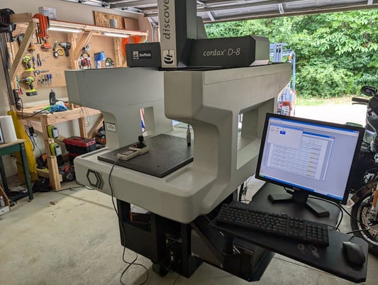 Sheffield #Discovery-III-D8, coordinate measuring machine, w/PC-DMIS Software & Renishaw PH10T Probe, 20" X - Image 7