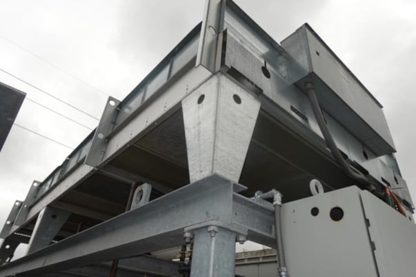 40 Ton, Tempest Inc. #LTAC-40-D, Cold Water Process Chiller System, R507, 400/275 psig, 125 HP Compressors, 2 - Image 4