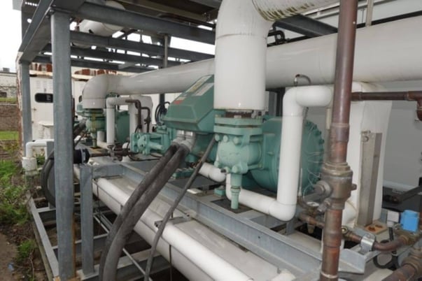 40 Ton, Tempest Inc. #LTAC-40-D, Cold Water Process Chiller System, R507, 400/275 psig, 125 HP Compressors, 2 - Image 6