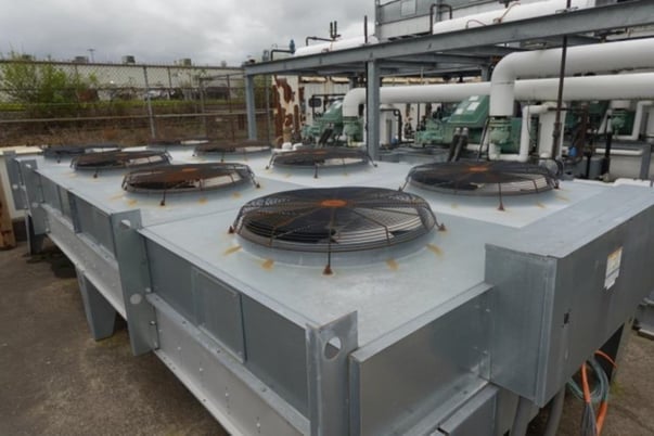 40 Ton, Tempest Inc. #LTAC-40-D, Cold Water Process Chiller System, R507, 400/275 psig, 125 HP Compressors, 2 - Image 5