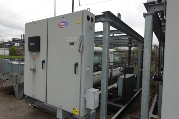 40 Ton, Tempest Inc. #LTAC-40-D, Cold Water Process Chiller System, R507, 400/275 psig, 125 HP Compressors, 2 - Image 6