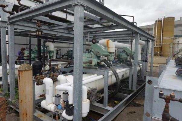 40 Ton, Tempest Inc. #LTAC-40-D, Cold Water Process Chiller System, R507, 400/275 psig, 125 HP Compressors, 2 - Image 7