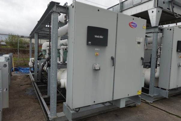 40 Ton, Tempest Inc. #LTAC-40-D, Cold Water Process Chiller System, R507, 400/275 psig, 125 HP Compressors, 2 - Image 8