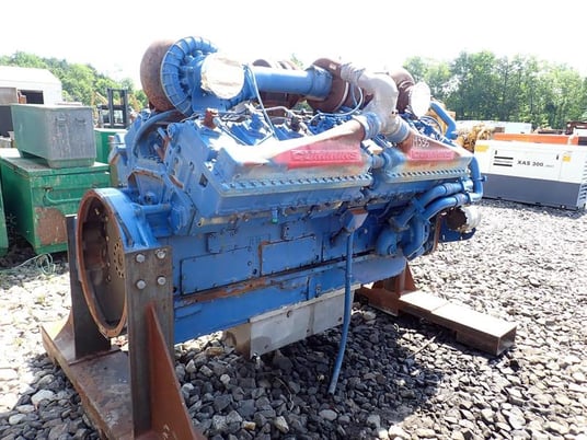 2250 HP Cummins #QSK50, diesel engine, recent remanufacture, 30 day replacment warranty, 2006 - Image 2