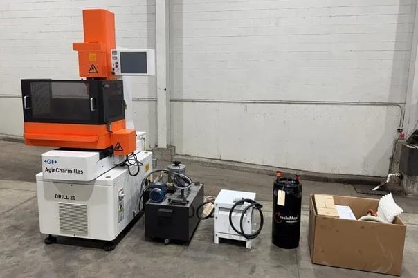 Agie Charmilles #Drill-20, 11.8" X, 7.8" Y, 11.8" Z, 7.78" Drilling Depth, 11.8" x15.7" table, 1015.3 PSI - Image 3