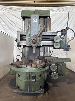 48" Froriep, vertical turret lathe - Image 3