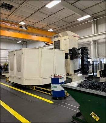 5" Fermat #WFT-13, CNC horizontal boring mill, 98" vertical travel, 141" table travel, 59" saddle travel, 40 - Image 1