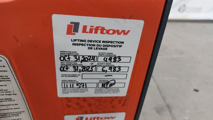 Walkie, Toyota #8HBW23, battery powered, 24 V., built-in charger, 4500 lb. capacity, serial #61229, 2022 - Image 10
