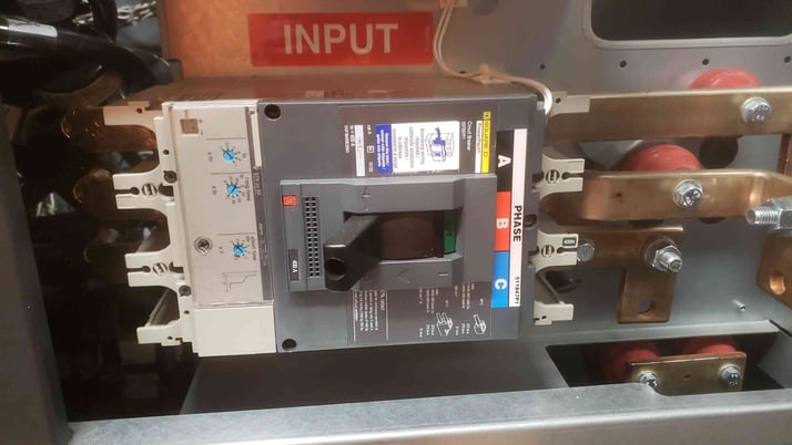 200 KVA Liebert Vertiv #FPA20C442B, PDU, 480 Volts in, 208/120 Volts out, 3PH, 3 wire, 2010, AS IS - Image 5