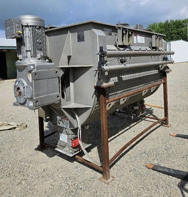 125 cu.ft. American Process #FPB-125, Stainless Steel jacketed fluidized paddle blender, 50 HP - Image 2