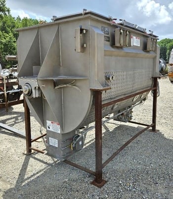125 cu.ft. American Process #FPB-125, Stainless Steel jacketed fluidized paddle blender, 50 HP - Image 4
