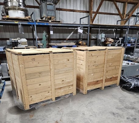 125 cu.ft. American Process #FPB-125, Stainless Steel jacketed fluidized paddle blender, 50 HP - Image 6