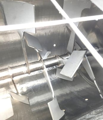 125 cu.ft. American Process #FPB-125, Stainless Steel jacketed fluidized paddle blender, 50 HP - Image 8