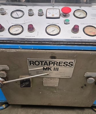 Manesty #Rotapress-Mark-III, high speed rotary multi station table press - Image 3