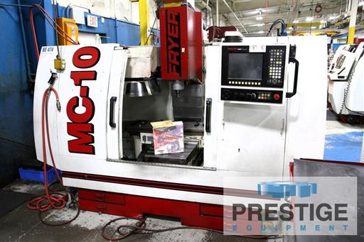 Fryer #MC-10E, CNC Vertical Machining Center, 30" X, 18" Y, 22" Z, 31.5" x 16.5" Table, 15 HP, 60-8000 RPM - Image 1