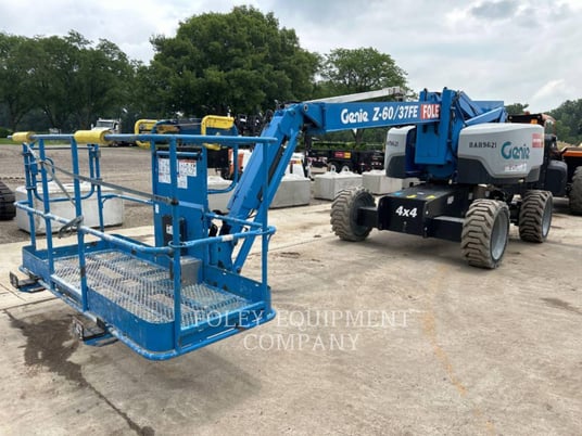 Genie Industries Z60/37FE, Articulated Boom Lift, 1491 hours, S/N: Z60H-1412, 2018 - Image 1