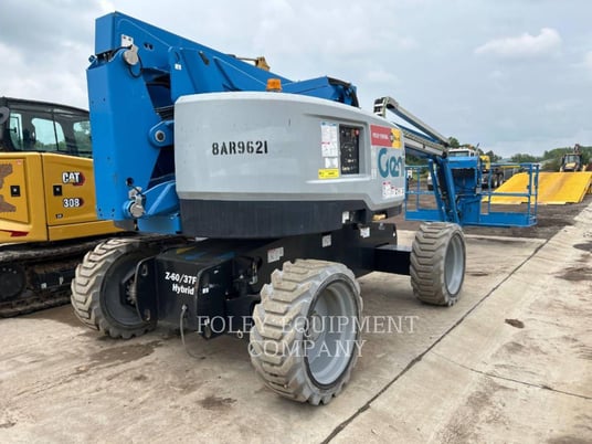 Genie Industries Z60/37FE, Articulated Boom Lift, 1491 hours, S/N: Z60H-1412, 2018 - Image 3