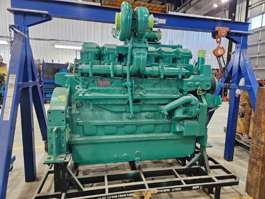 1220 HP Cummins #QSK-23-G7, 1800 RPM, 0 Hours, Rebuilt - Image 1