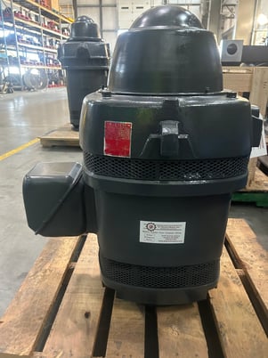 50 HP 1775 RPM U.S. Motors, Frame 326TPH, 128//64A Vertical Pump Motor, 230/460 Volts - Image 2